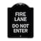 Signmission Fire Lane Do Not Enter Heavy-Gauge Aluminum Architectural Sign, 24" x 18", BS-1824-23986 A-DES-BS-1824-23986 - alternate 1